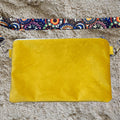 Handmade Fanny bag, Yellow.