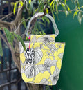 Handmade bag, Scandi Yellow.