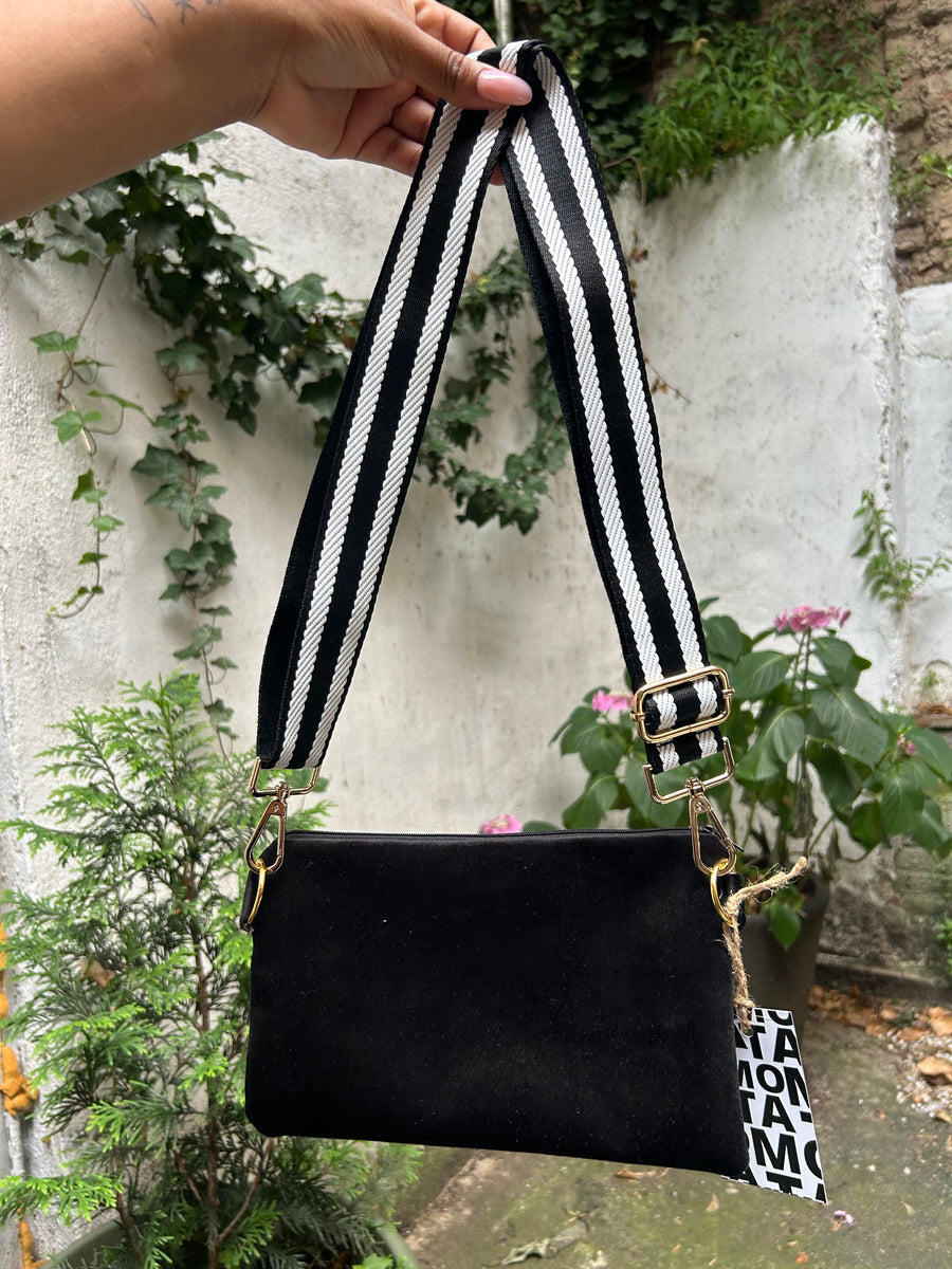 Handmade Fanny bag small, Black.