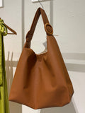 Handmade Tote bag, Brown.