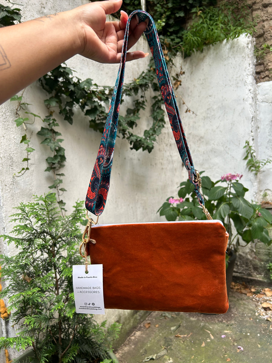 Handmade Fanny bag small, Calabaza.