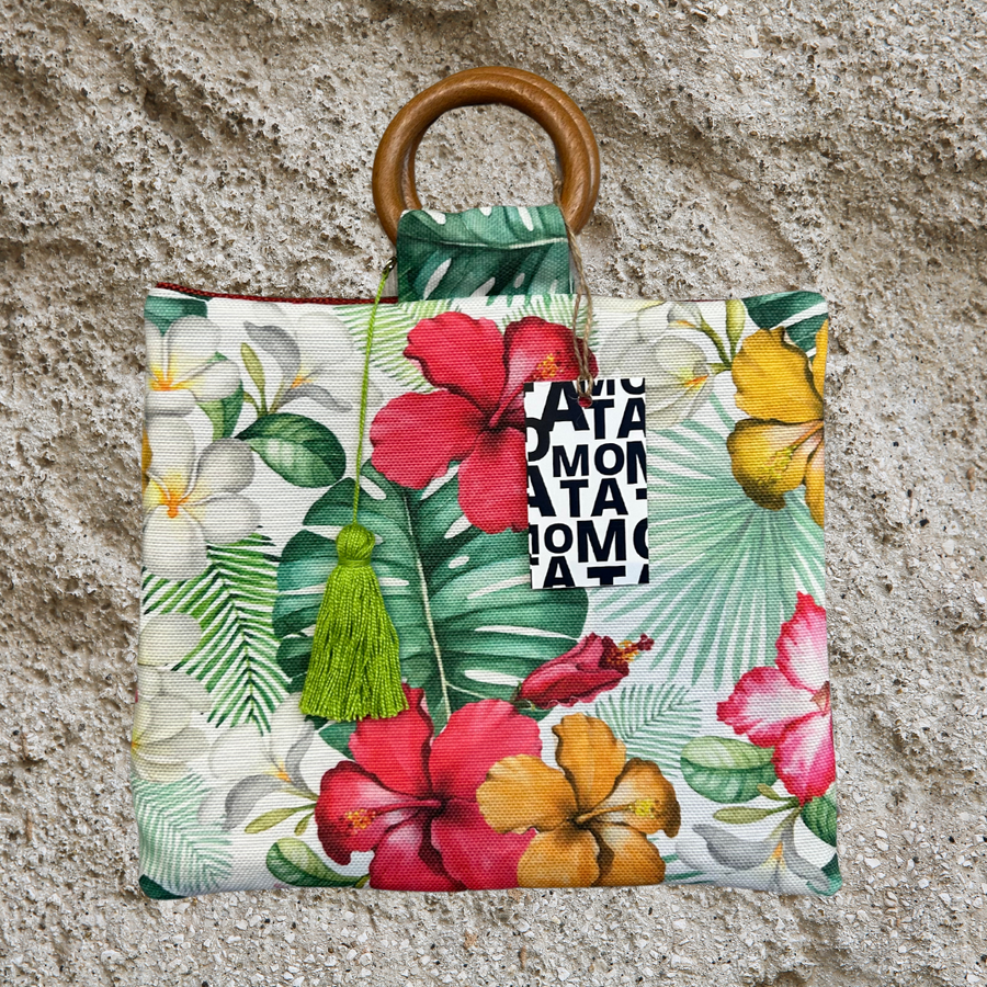 Handmade bag, Caribbean Style.