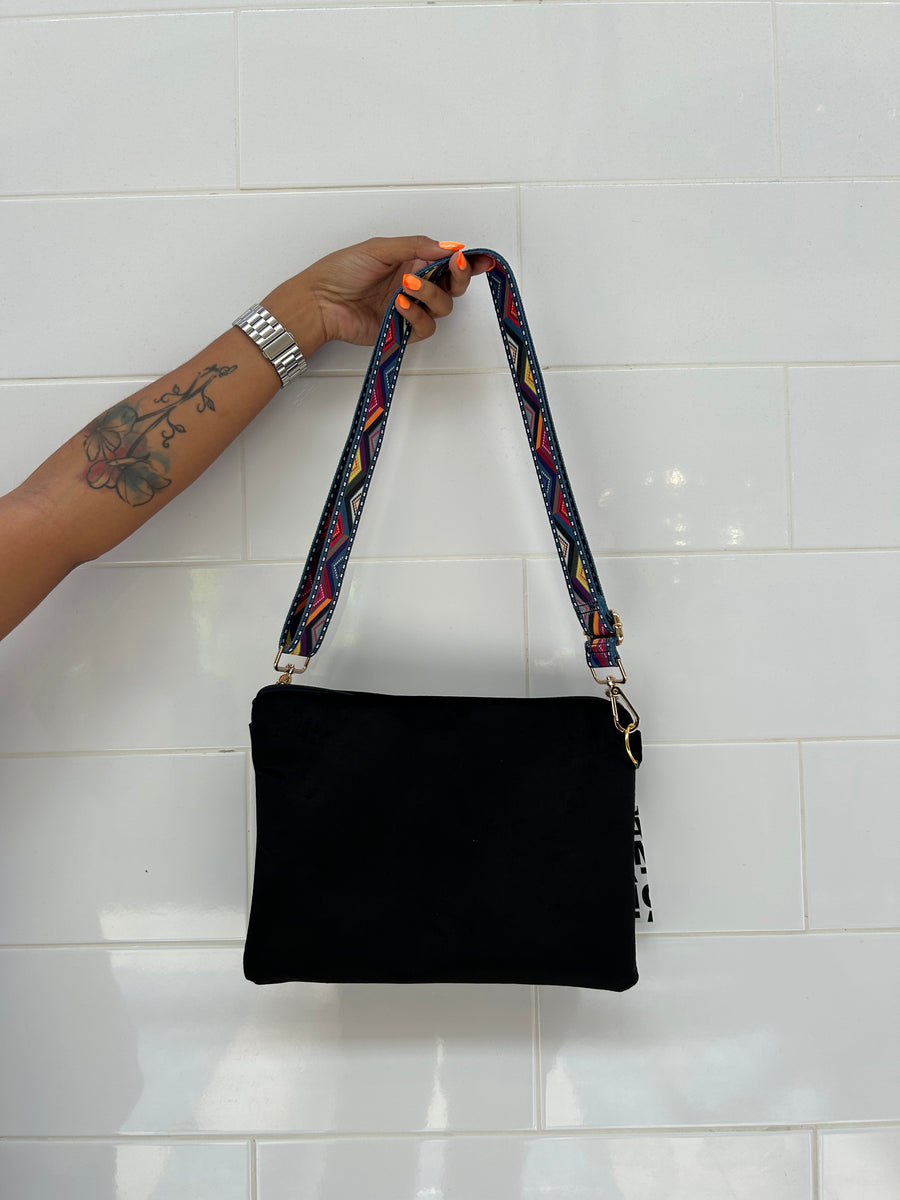 Handmade Fanny bag, Black.