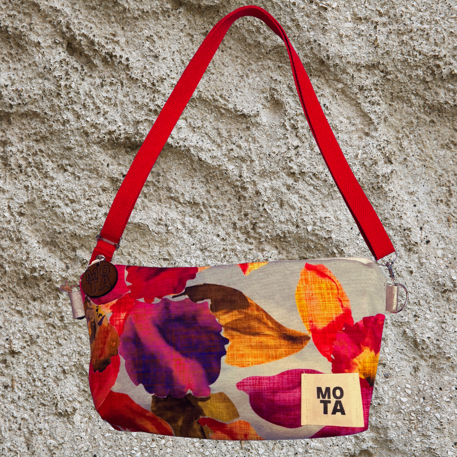 Crossbody bag, Orquídeas.