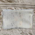 Handmade bag, Gold Snake.