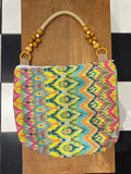Handmade bag, Rumba Rosa.