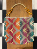Handmade bag, Maya rosa.