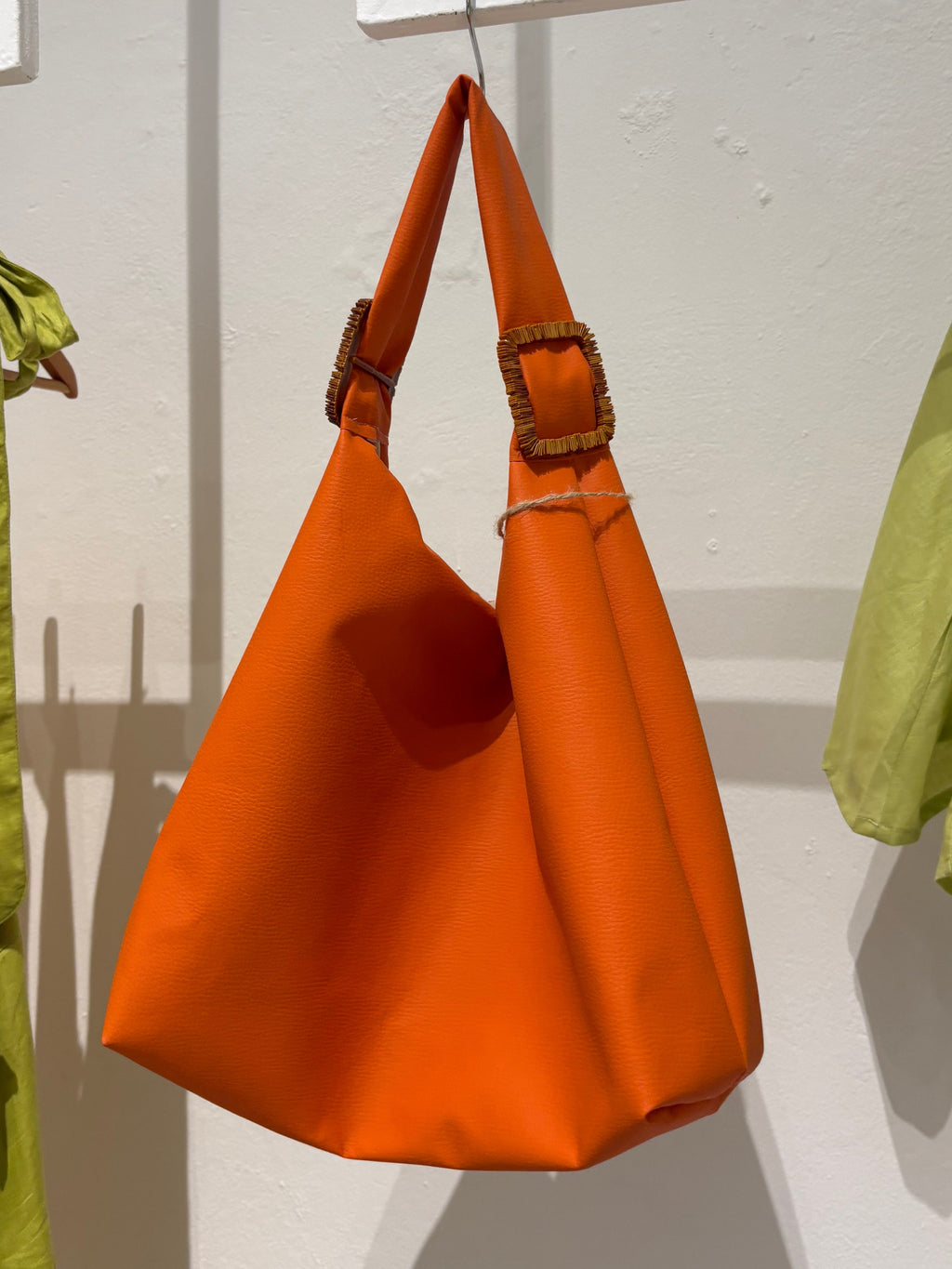 Handmade Tote bag, Orange.