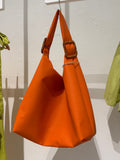 Handmade Tote bag, Orange.