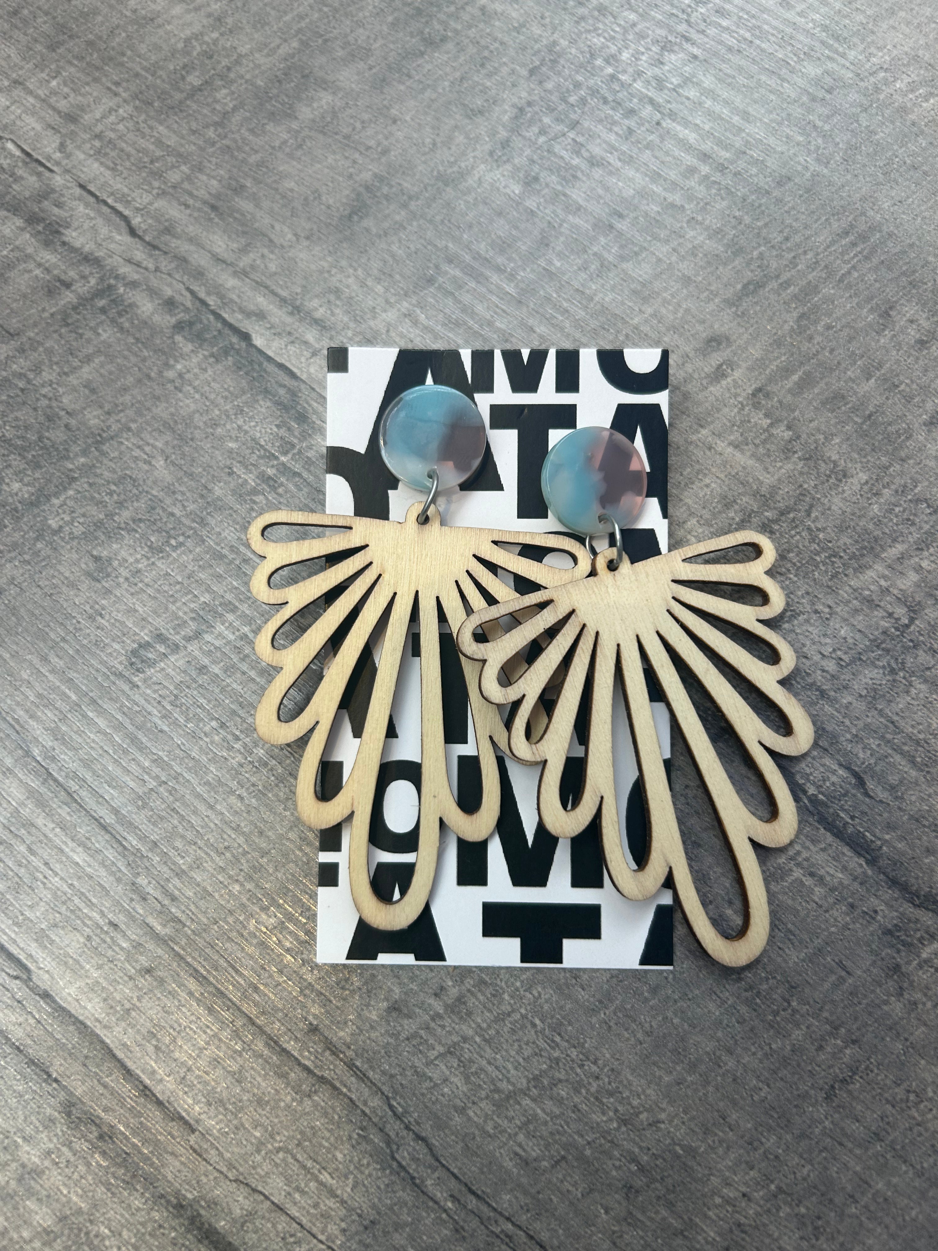 Wood Earrings