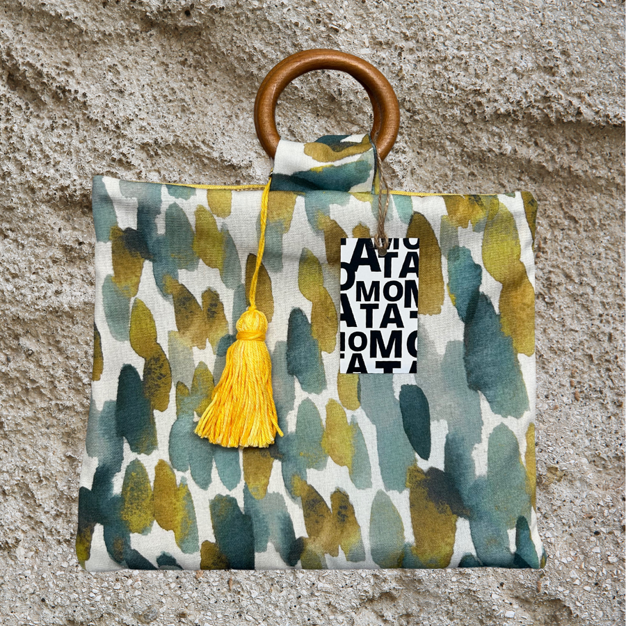 Handgefertigte Tasche, Sunshine-Pinsel.