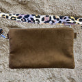 Handmade Fanny bag, Brown.