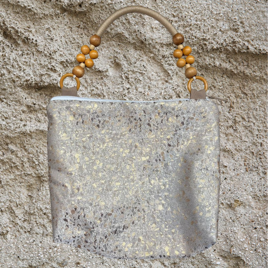 Handmade bag, Jungle Gold.