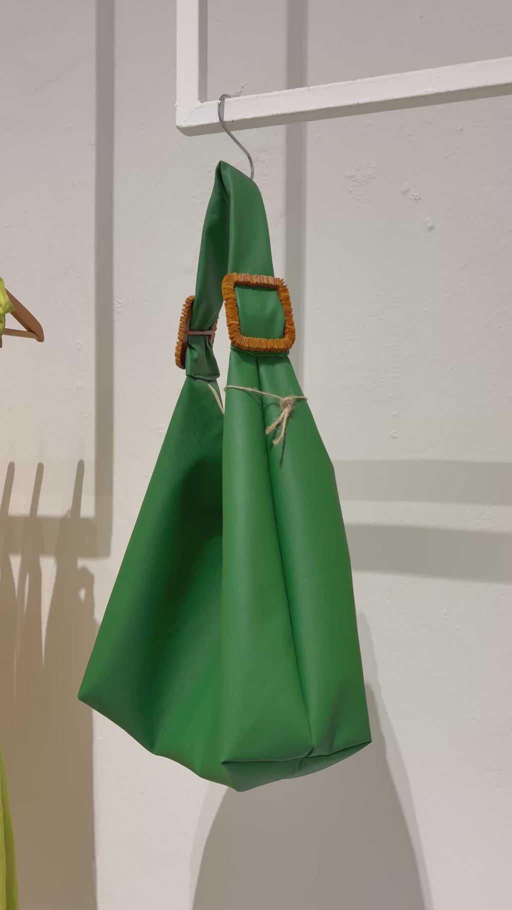 Handmade Tote bag, Forest Green.