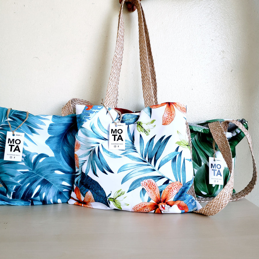 Handmade Tote bag, Paradise.